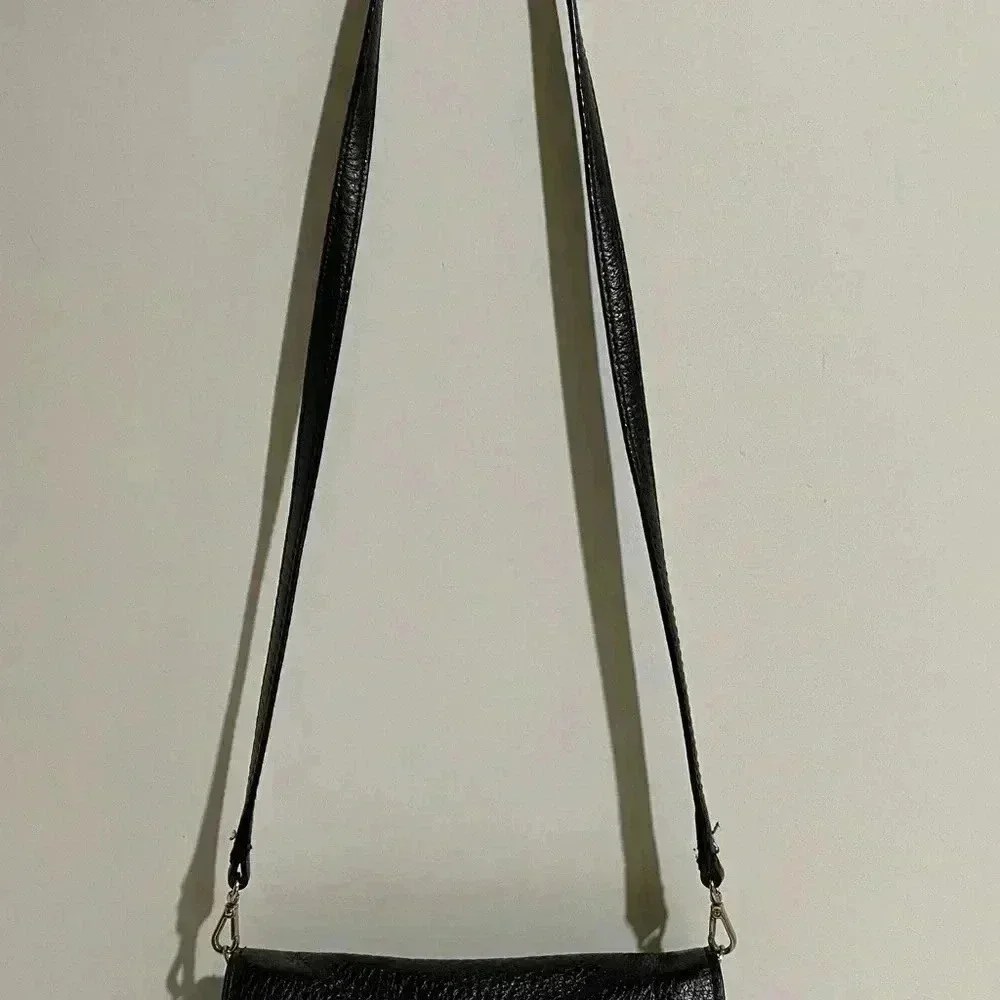 Kate spade Black pebbled leather crossbody handbag